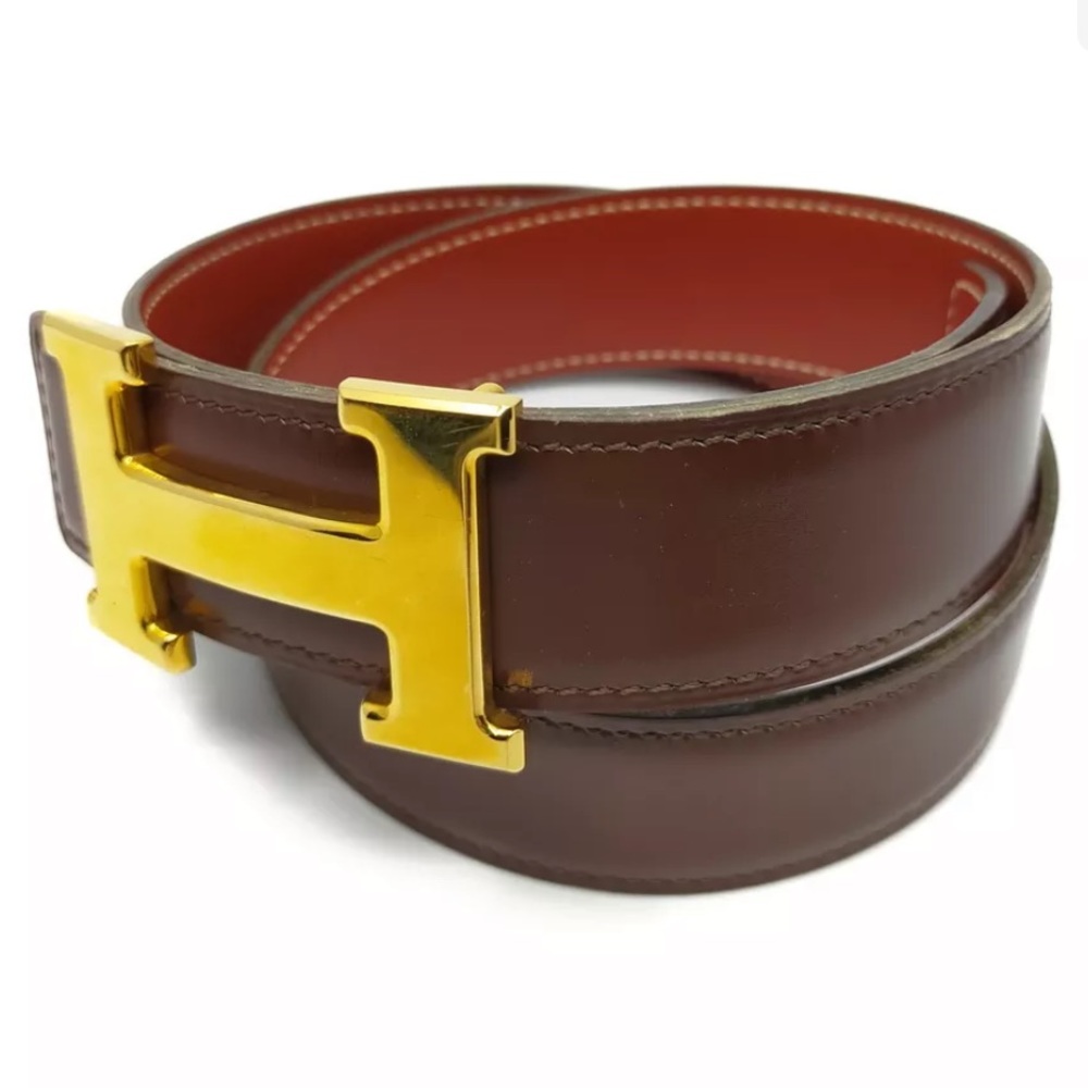 Hermès Belt Reversible browns Leather